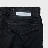 Diesel Only The Brave Pants Mens 34x26 Black Straight USA Cargo Utility Trouser