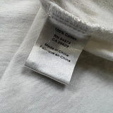 Stussy x NEIGHBORHOOD Boneyards II Conspiracy T Shirt Mens Medium White Tee
