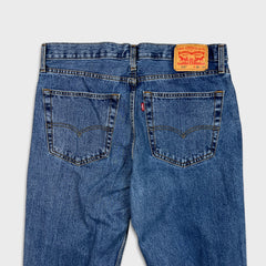 Levi's 516 Jeans Mens 36x34 Blue Slim Straight Leg Medium Wash Denim Pants
