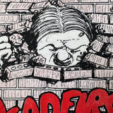 Vintage 80s URIAH HEEP Head First Sleeveless Mens Medium White Rock Promo Band Tank Top