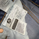 Levi's 511 Jeans Mens 30x34 Blue Slim Fit Mid Rise Medium Wash Stretch Denim Pants