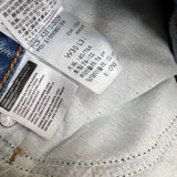 Levi's '94 Baggy Jeans Womens 32x31 Blue Loose Relaxed Fit Distressed Light Wash