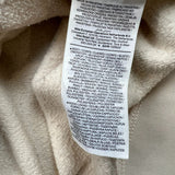 Nike Sportswear Hoodie Mens Large Beige Center Swoosh Hooded Sweater