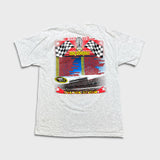 Vintage 2010 Bristol Motor Speedway T Shirt Mens Large Gray NASCAR Racing Tee