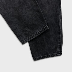 BDG Jeans Womens 27x25 Black Urban Outfitters High Rise Taper Leg Baggy Denim Pants