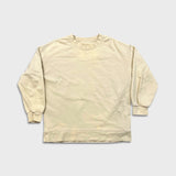 Lululemon Perfectly Oversized Crew Womens Large Beige Relaxed Pullover Sweatshirt