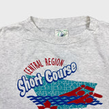 Vintage 1995 Swim Canada T Shirt Mens XL Gray Central Region Championships Tee