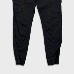 Projek Raw Pants Mens Large Black Taper Leg Cargo Utility Casual Trousers