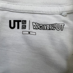 Uniqlo Dragon Ball Z T Shirt Mens Medium White Red Ribbon Androids Anime Tee