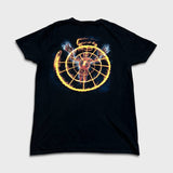 Vintage 2007 Tool T Shirt Mens Medium Black Spiral Flame Graphic Rock Band Tee