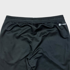 Adidas Track Pants Mens Medium Black Essential 3 Stripe Training Athletic Jogger