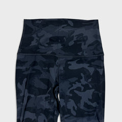 Lululemon Align Pant 28" Womens Size 2 Camo Multi Gray High Rise Yoga Leggings