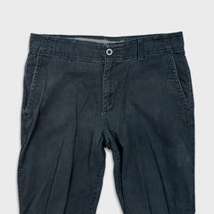Dickies Pants Mens 34x32 Black Flex Straight Fit Workwear Casual Chino Trousers