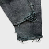 Vintage 90s Carhartt Pants Mens 34x34 Black Original Fit Double Knee Distressed USA