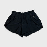 Lululemon Tracker Shorts V *4" Womens Size 10 Black Low Rise Lightweight Run