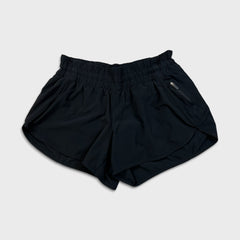 Lululemon Tracker Shorts V *4" Womens Size 10 Black Low Rise Lightweight Run