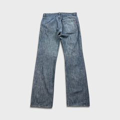 Diesel Service Spa Jeans Mens 33x32 Blue Medium Wash Straight Leg Denim Pants