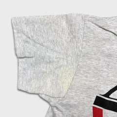 Vintage 90s Expect to Win T Shirt Mens Medium Gray Single Stitched Tee