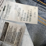 Levi's Mom Jean Womens 25x28 Blue Medium Wash High Rise Taper Leg Denim Pants