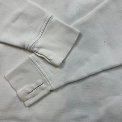 Lululemon Scuba Hoodie Womens Size 12 White Full Zip Sports Hooded Sweater