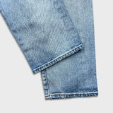 Levi's 501 Jeans Mens 31x32 Blue Original Fit Straight Distressed Denim Pants