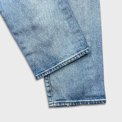 Levi's 501 Jeans Mens 31x32 Blue Original Fit Straight Distressed Denim Pants