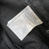 Carhartt WIP Jeans Mens 29x34 Black Klondike Faded Dark Wash Slim Tapered Denim Pants