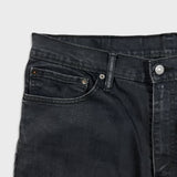 Levi's 541 Jeans Mens 36x26 Gray Straight Leg Athletic Taper Dark Wash Denim Pants