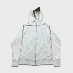 Lululemon Scuba Hoodie Womens Size 10 Gray Full Zip Sports Hooded Sweater