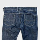 Diesel Safado Jeans Mens 32x30 Blue Regular Slim Straight Dark Wash Denim Pants