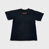 Vintage Y2K West49 T Shirt Mens Medium Black Sun Faded Distressed Skate Rose Tee
