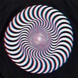 Spitfire Wheels T Shirt Mens Large Black Flame Graphic Skater Short Sleeve Tee