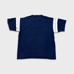 Vintage 90s Toronto Maple Leafs T Shirt Mens XL Blue Sports NHL Hockey Tee