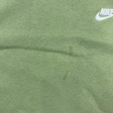 Nike Sportswear Sweatshirt Mens Medium Green Swoosh Pullover Crewneck