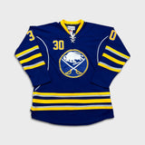 Vintage Y2K Reebok Buffalo Sabres Ryan Miller #30 Jersey Mens Large Blue NHL Hockey