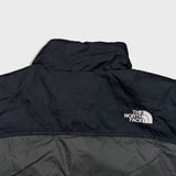 The North Face Puffer Jacket Mens Large Gray Nuptse Full Zip Goose Down Coat