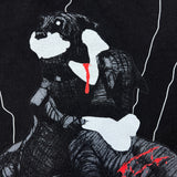 FW19 VLONE x City Morgue Dog T-Shirt Mens Medium Black Hip Hop Graphic T Shirt