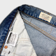 Levi's Hi Ball Jeans Mens 36x27 Blue Regular Fit Distressed Light Wash Denim Pants
