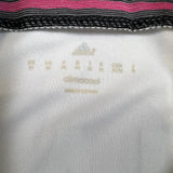 2014/15 Adidas Ronaldo #7 Real Madrid Home Long Sleeve Jersey Mens Medium White
