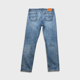 Levi's 510 Skinny Jeans Mens 34x30 Blue Light Wash Stretch Mid Rise Tapered Leg
