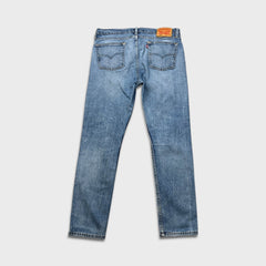Levi's 510 Skinny Jeans Mens 34x30 Blue Light Wash Stretch Mid Rise Tapered Leg