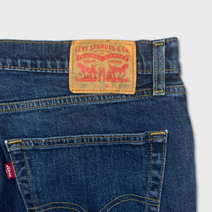 Levi's 505 Jeans Mens 36x32 Blue Regular Fit Straight Leg Medium Wash Denim Pants