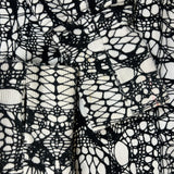 Lululemon Scuba Hoodie Women Size 8 White Black Glacier Lace Full Zip Sweater