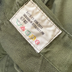 Vintage 90s Canadian Armed Forces MK III Pants Mens 38x26 Green Lightweight Military Combat