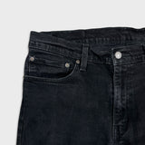 Levi's 511 Jeans Mens 36x32 Black Slim Fit Mid Rise Dark Wash Stretch Denim Pants