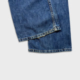 Vintage 90s Tommy Hilfiger Jeans Womens 28x32 Blue Straight Flare Leg Medium Wash Denim Pants