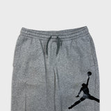 Vintage Y2K Nike Jordan Sweatpants Mens Medium Gray Jumpman Taper Leg Jogger