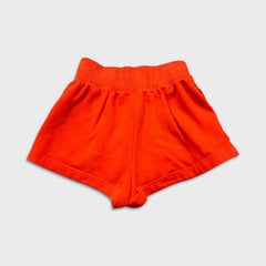 Nike Sportswear Shorts Womens Small Orange Swoosh Pocketed Athletic Pants