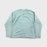 Lululemon French Terry Oversized Long Sleeve Crew Mens Large Blue Sweatshirt