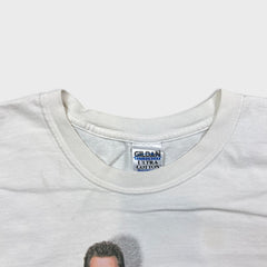 Vintage 2003 Vince Gill T Shirt Mens XL White The Next Big Thing Tour Band Tee